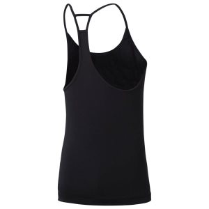 Podkoszulki Damskie Reebok Recycled Racerback Czarne PL 69LVGMZ